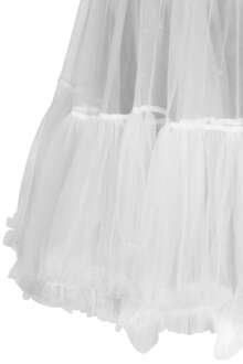Dirndl Unterrock Petticoat wei 55cm