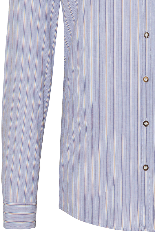 _163-STREIFEN MITTELBLAU