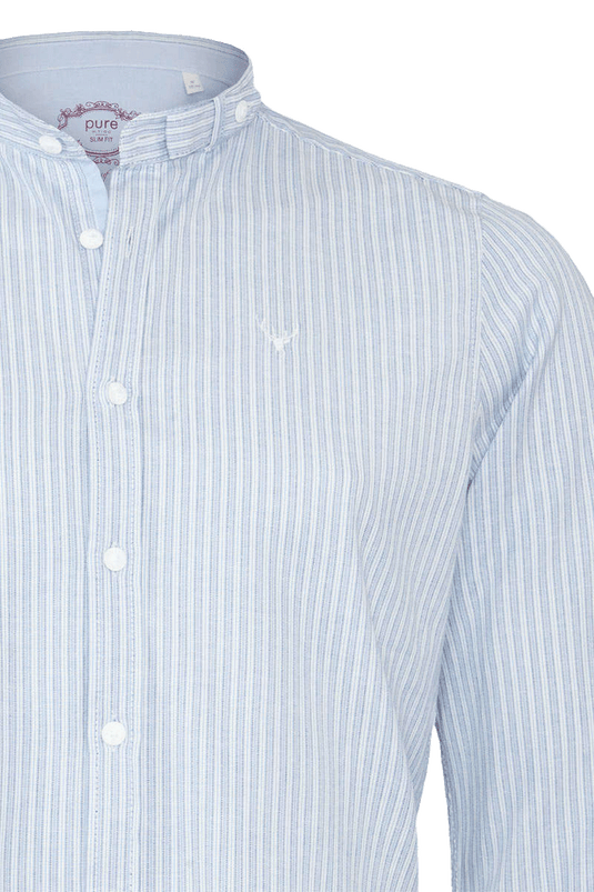 _160-STREIFEN HELLBLAU