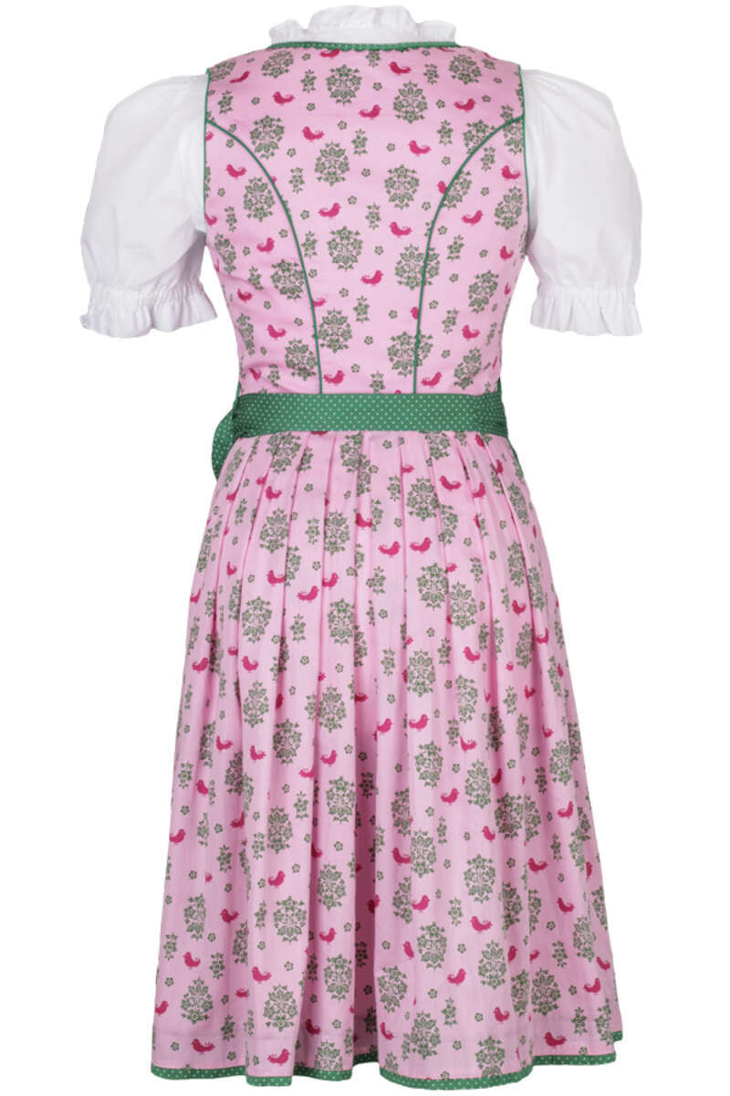 Dirndl kurz rosa-grn Bild 2