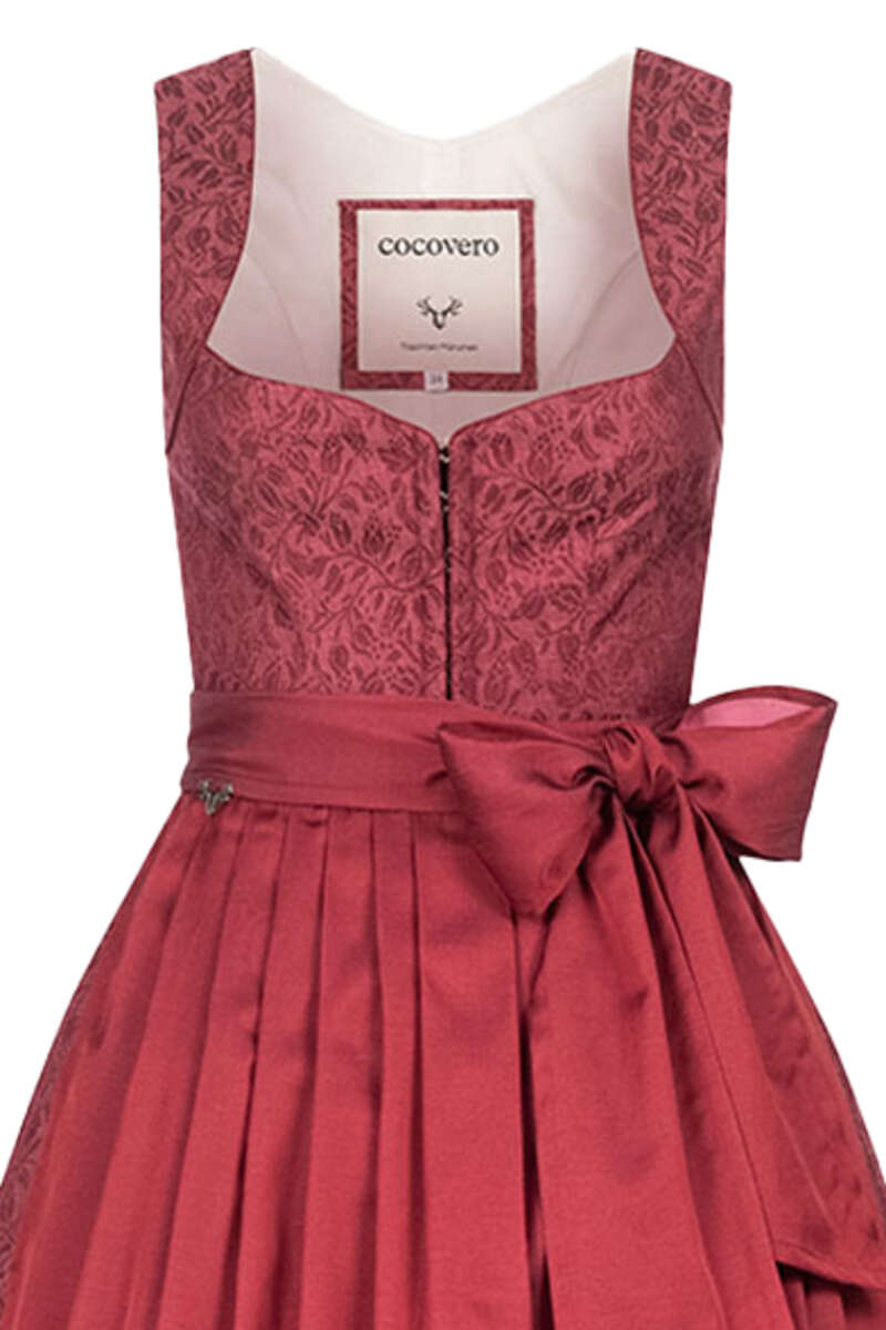 Midi-Dirndl Hakenverschluss Floral Rouge Bild 2