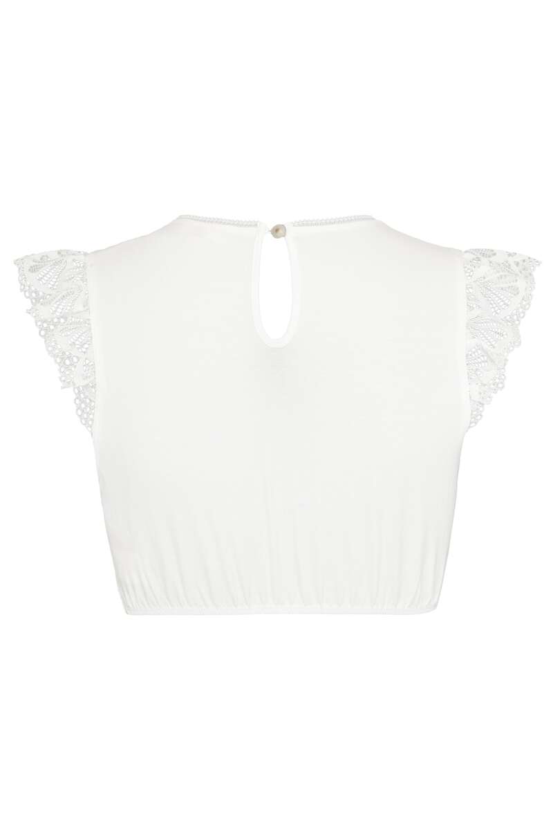 Dirndlbluse mit Flgelarm ecru Bild 2