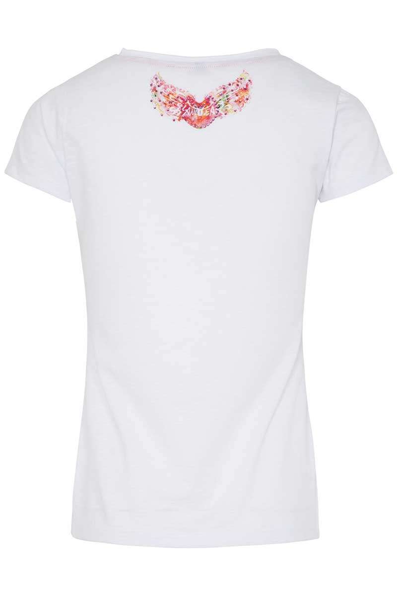 Damen Trachten T-Shirt weiss Bild 2