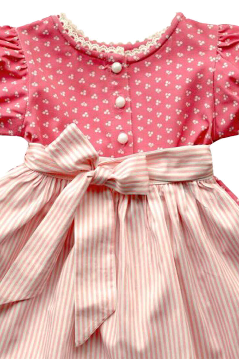 Baby Dirndl Trachtenkleid beere Bild 2