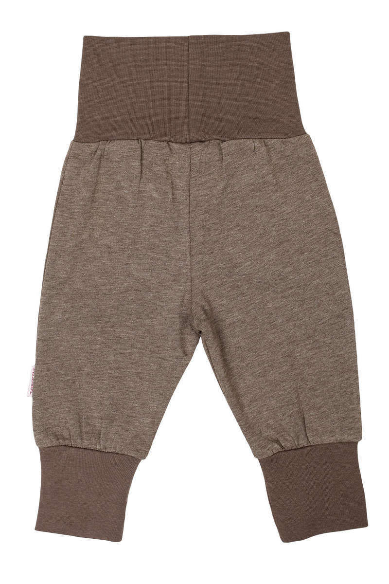 Baby Schlupfhose im Lederhosenstil braun blau Bild 2