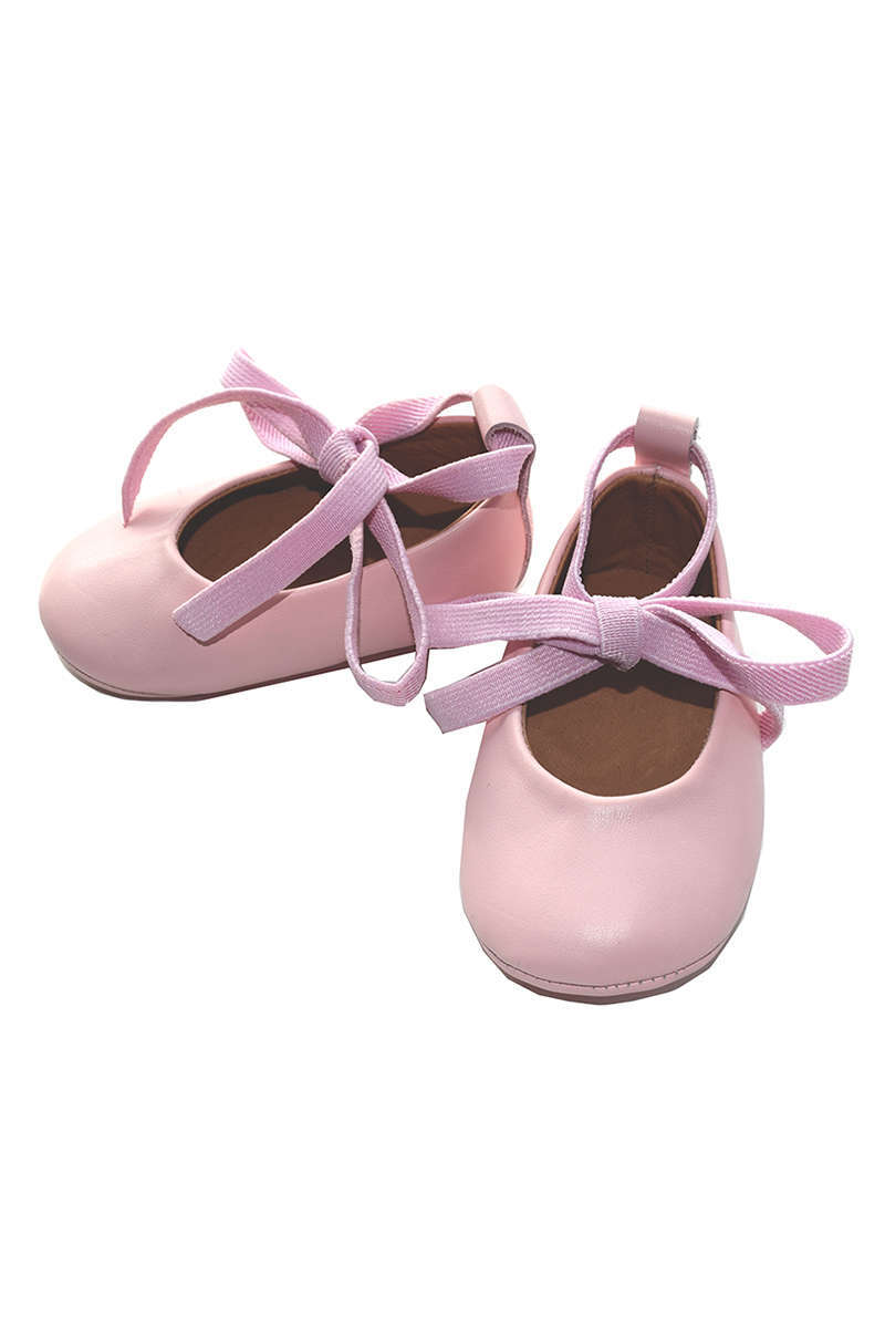 Baby Dirndl Trachten Ballerina mit Schleife rosa