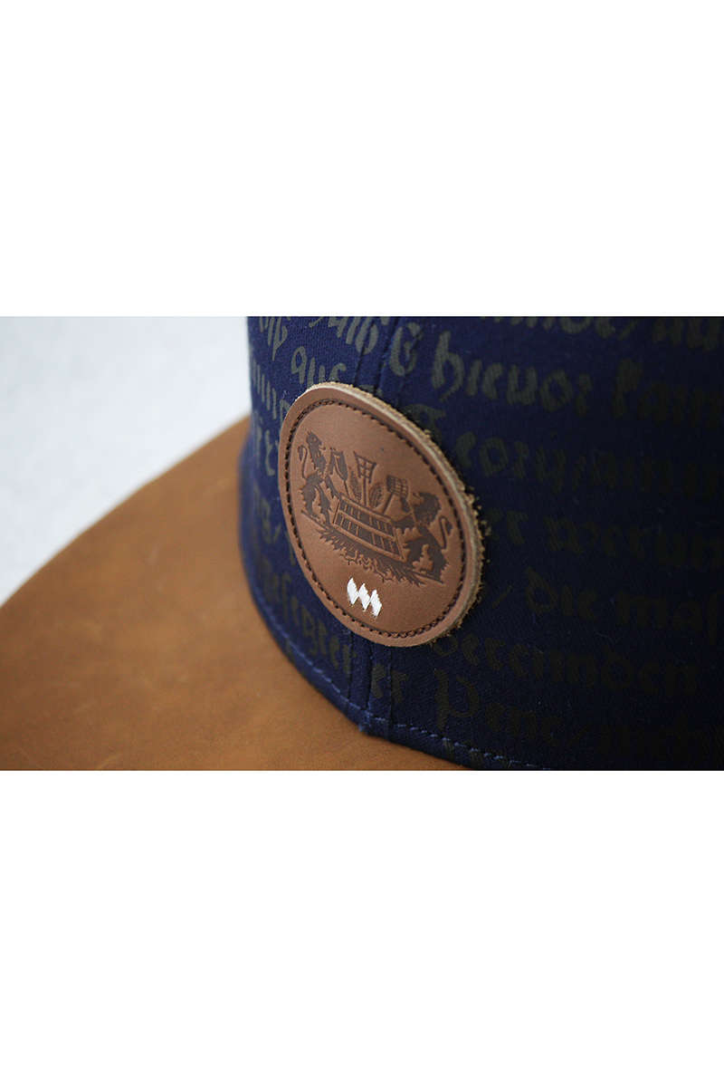 Snapback Cap Bayrisch Bier blau Bild 2