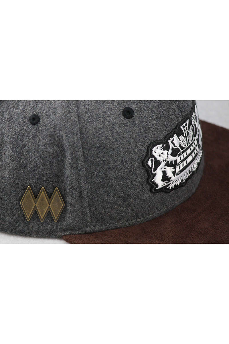 Snapback Cap Bayrisch Bier anthrazit Bild 2