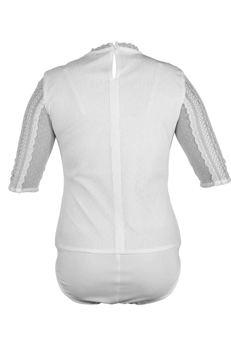 Damen Body Spitze offwhite Bild 2