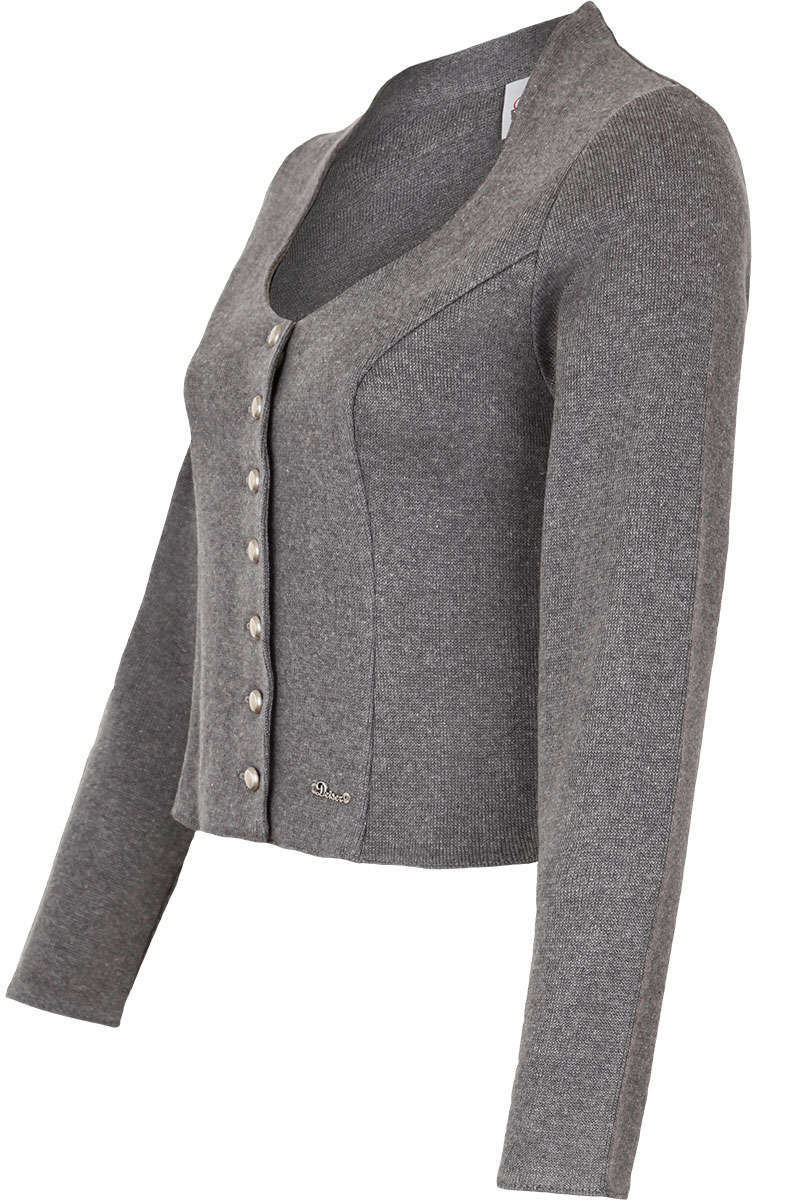 Dirndljacke grau meliert Bild 2