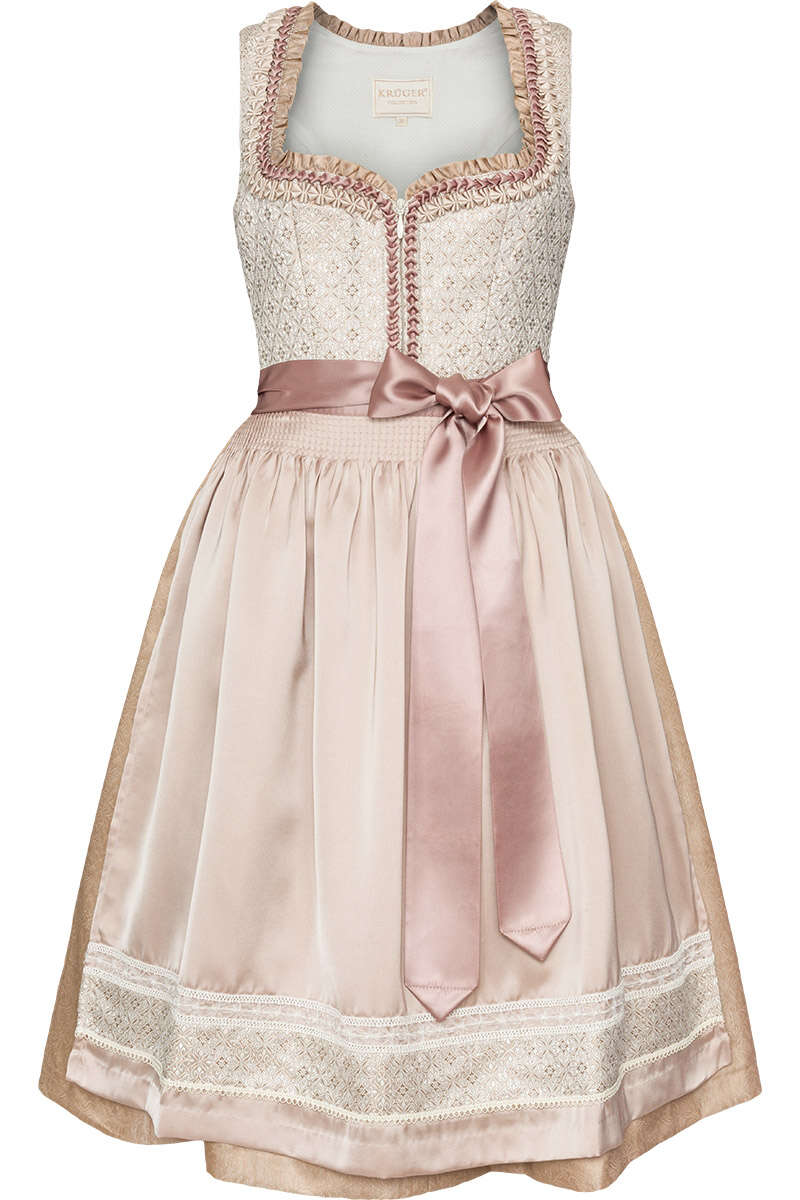 Damen Dirndl midi natur