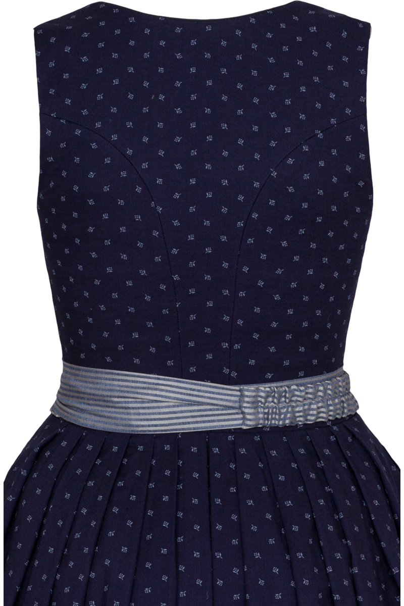Dirndl lang marine Bild 2
