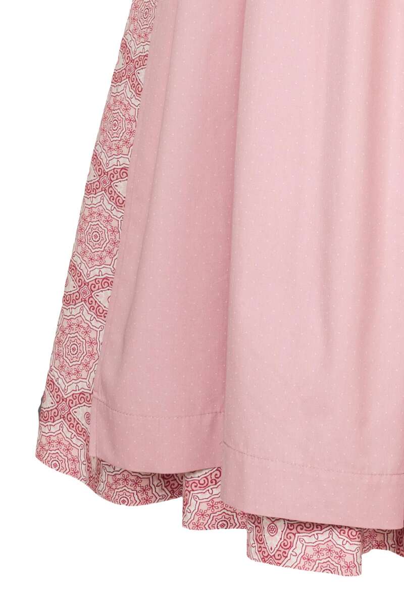 Leinendirndl lang rosa Bild 2