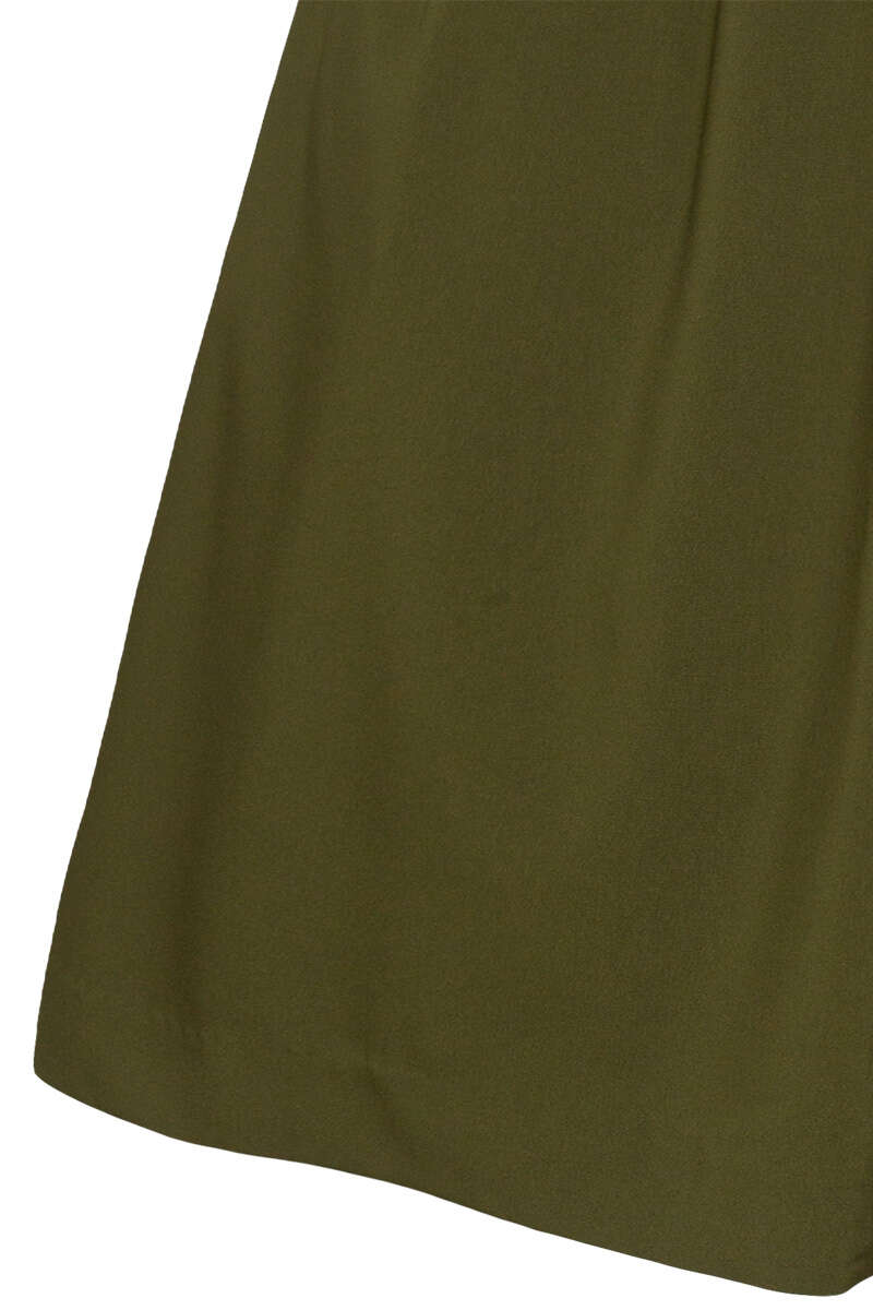 Dirndl lang mit Babycord-Oberteil oliv Bild 2