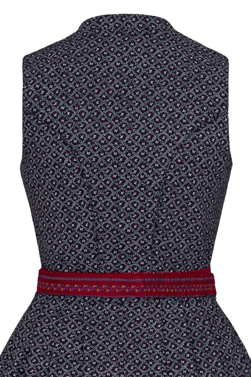 Waschdirndl Midilnge blau Bild 2