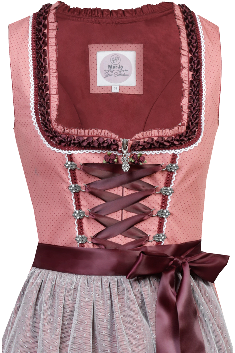 Mini-Dirndl mit Rschen hagebutte Bild 2