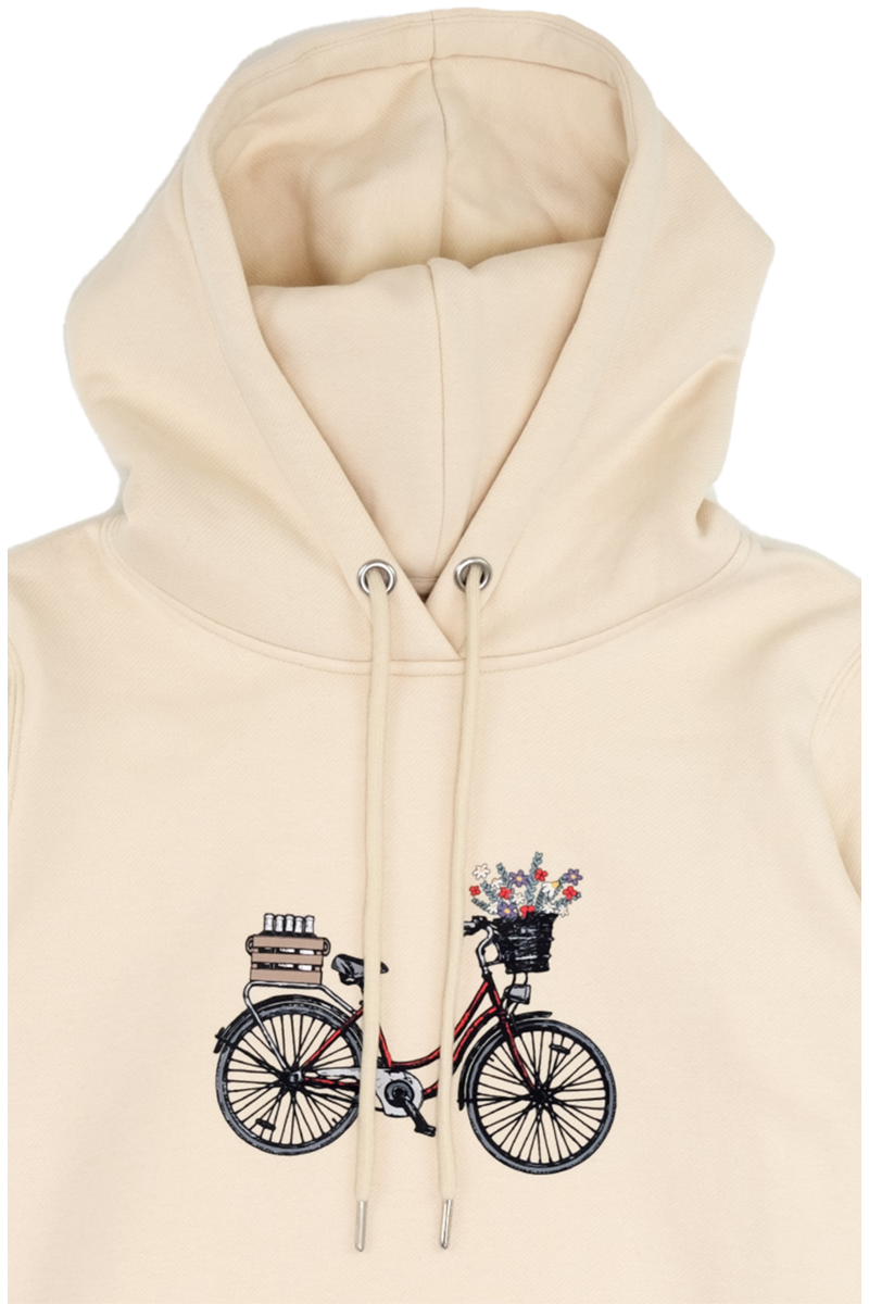 Damen Pullover 'Expresslieferdienst' beige Bild 2