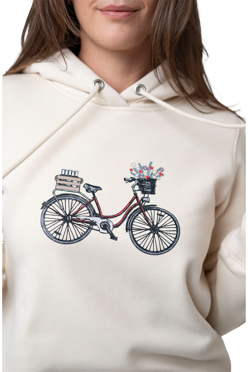 Damen Pullover 'Expresslieferdienst' beige Bild 2