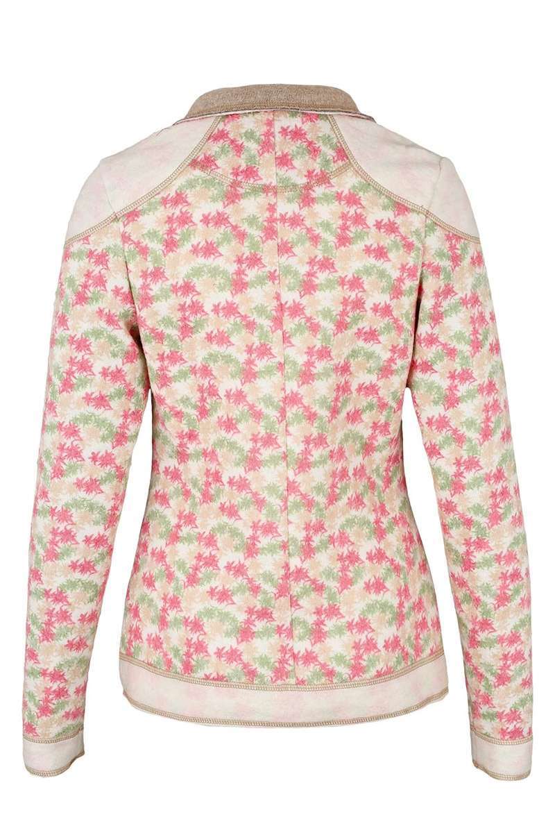 Damen Trachten Outdoorjacke natur rosa Bild 2