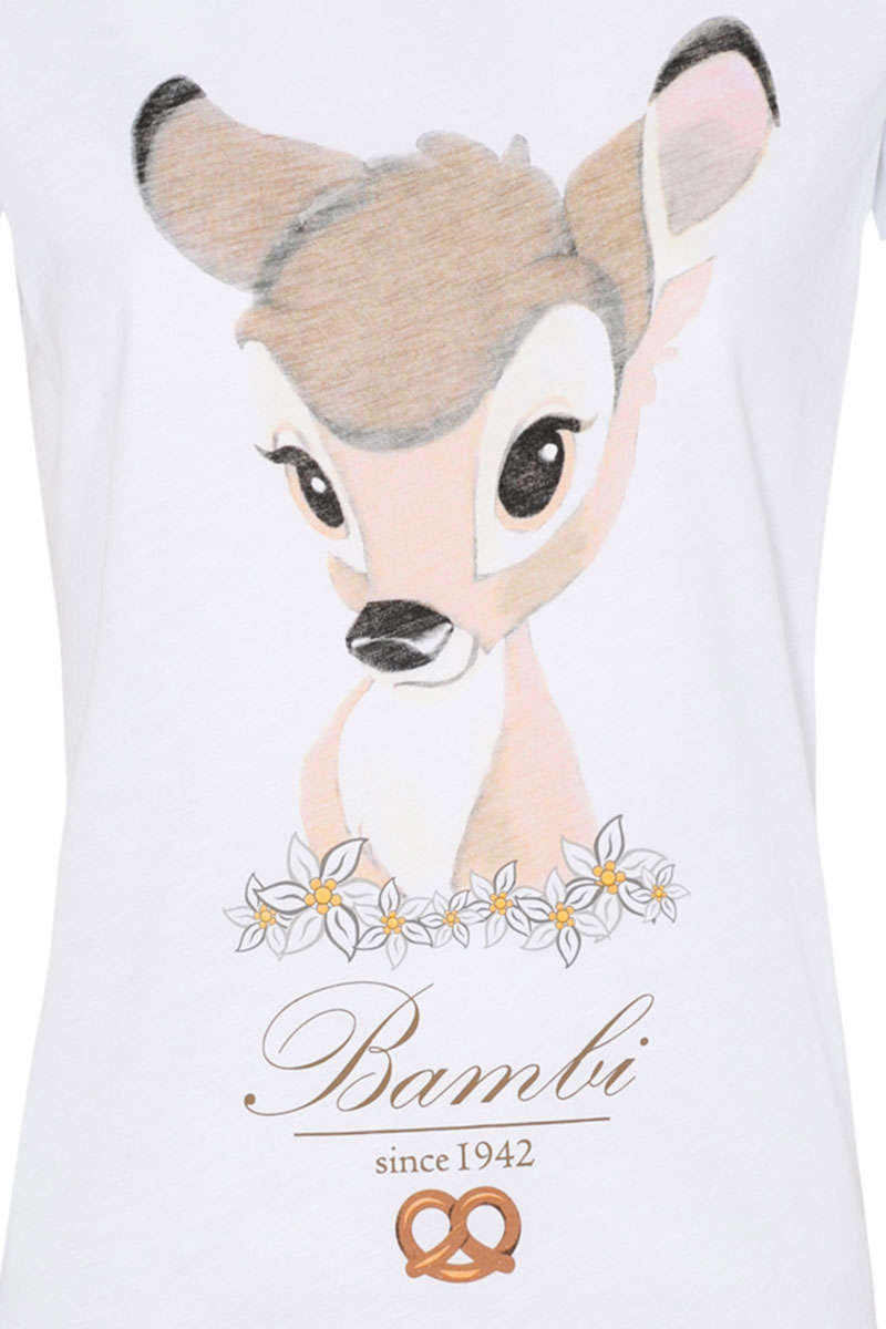 Damen T-Shirt mit Bambi-Aufdruck Bild 2