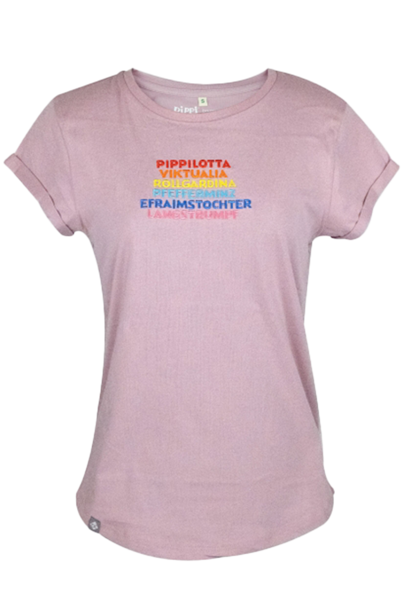 Damen T-Shirt 'Pipilotta Viktualia' ros