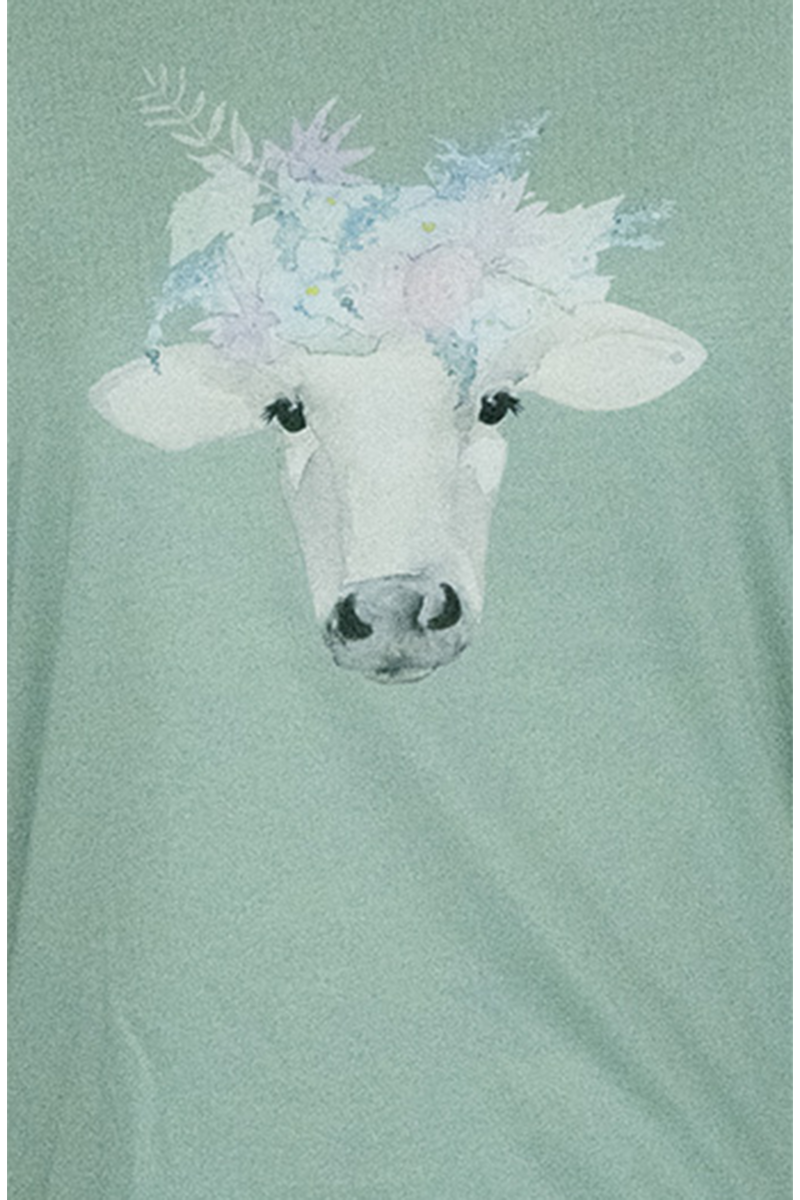 Damen T-Shirt 'Almantrieb' mintgrn Bild 2