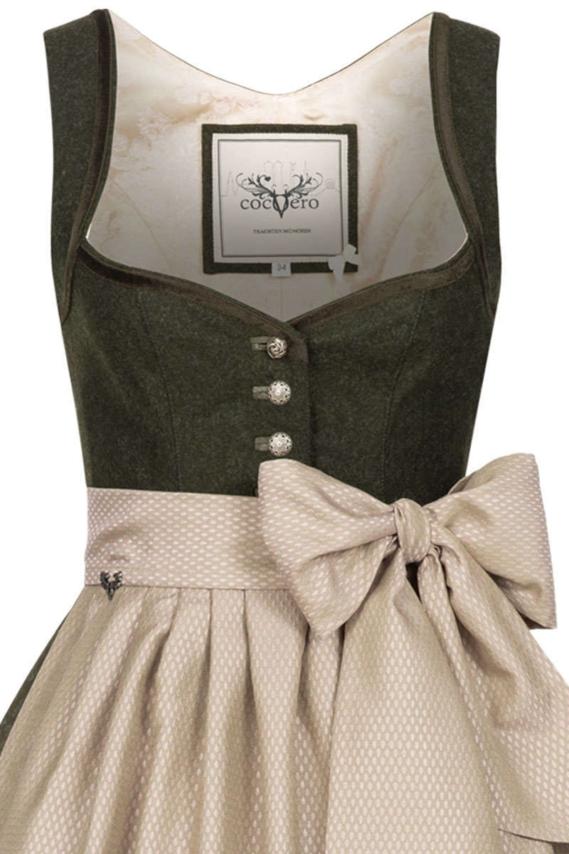 Loden Dirndl grn Bild 2