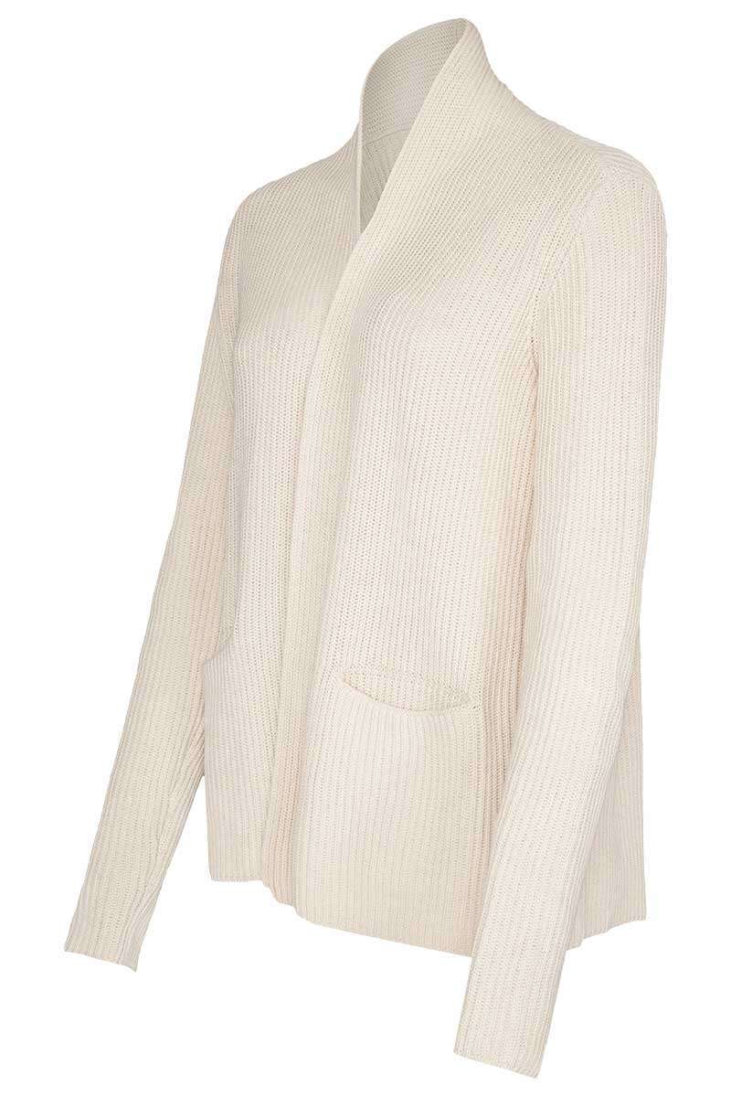 Offener Damen Cardigan beige Bild 2