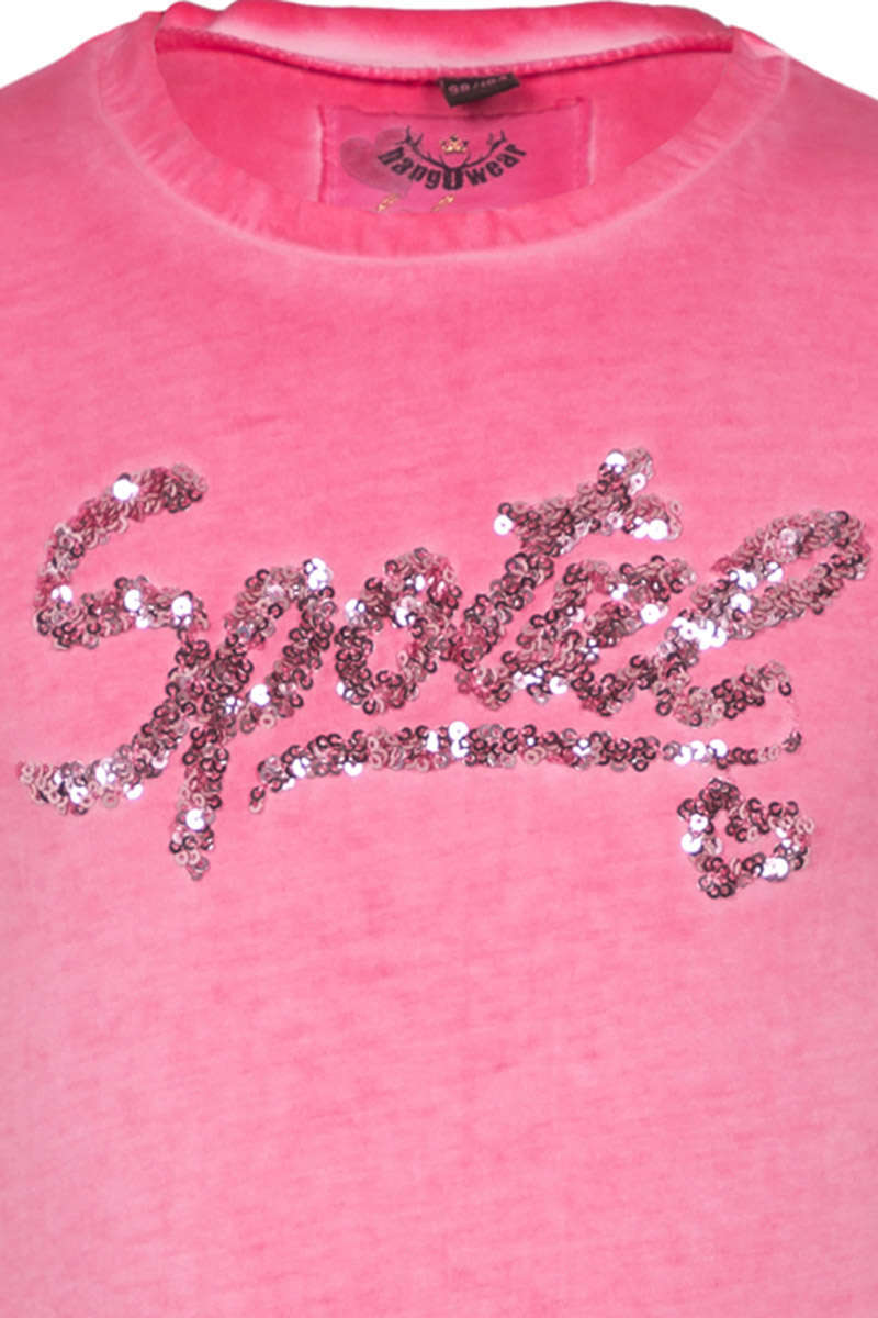 Mdchen T-Shirt Spazerl pink Bild 2