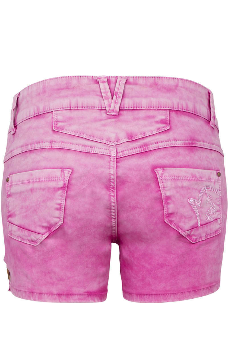 Damen Trachten Jeansshorts pink Bild 2