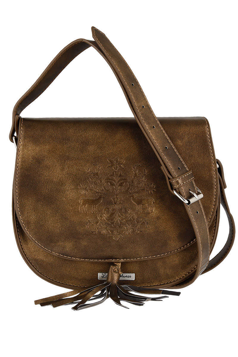 Damen Trachten Tasche braun bronze