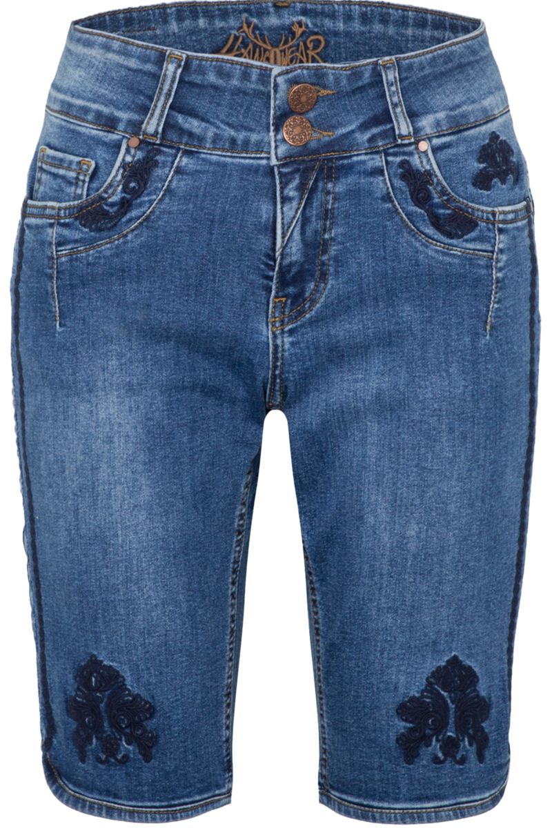 Damen Trachtenjeans Bermuda denim