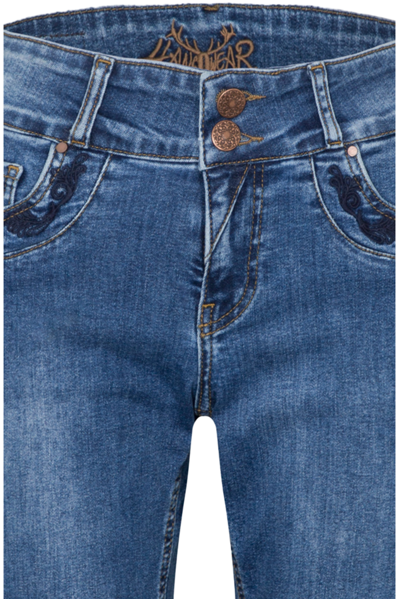 Damen Trachtenjeans Bermuda denim Bild 2