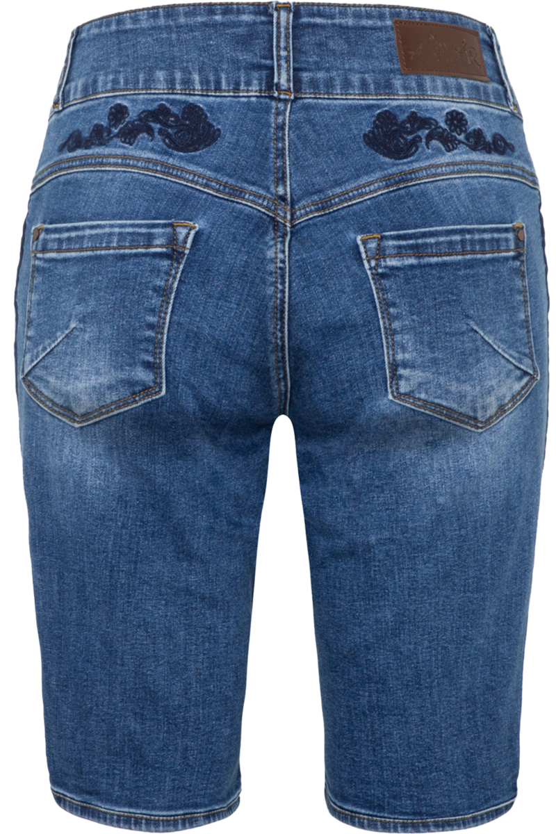 Damen Trachtenjeans Bermuda denim Bild 2