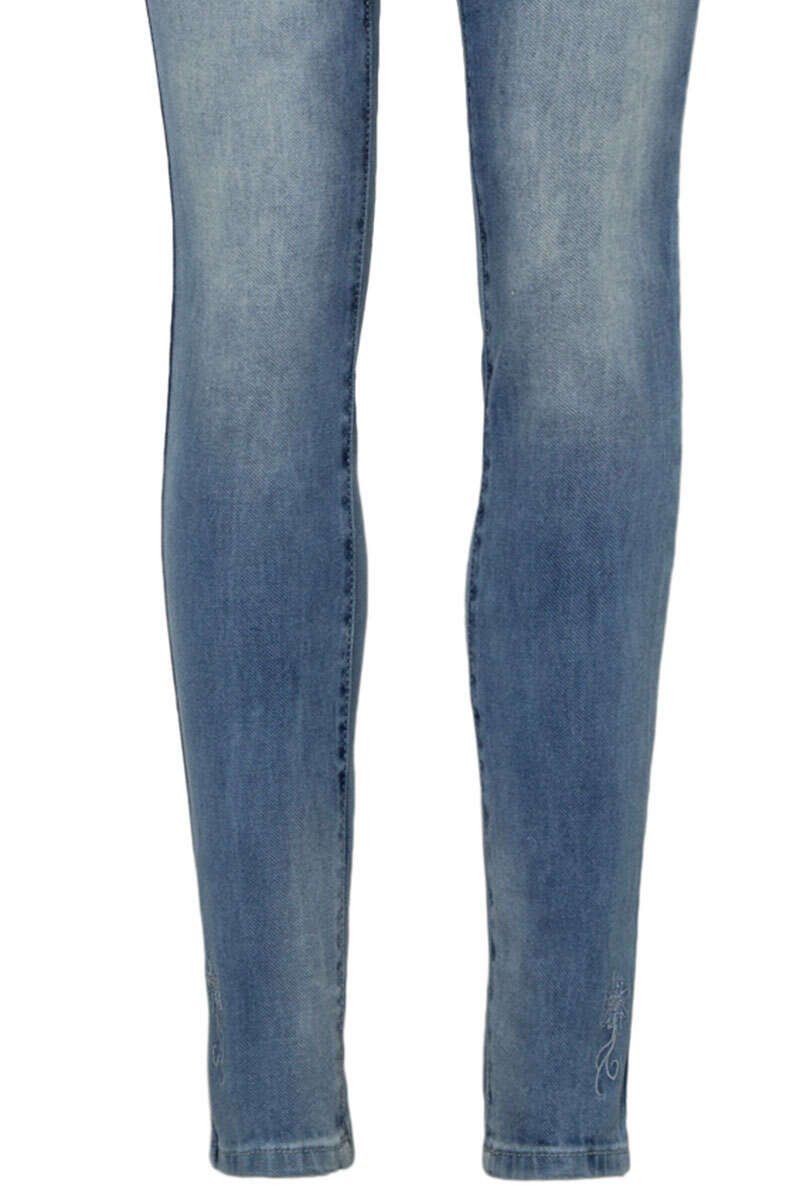 Damen Trachtenjeans lang denim Bild 2