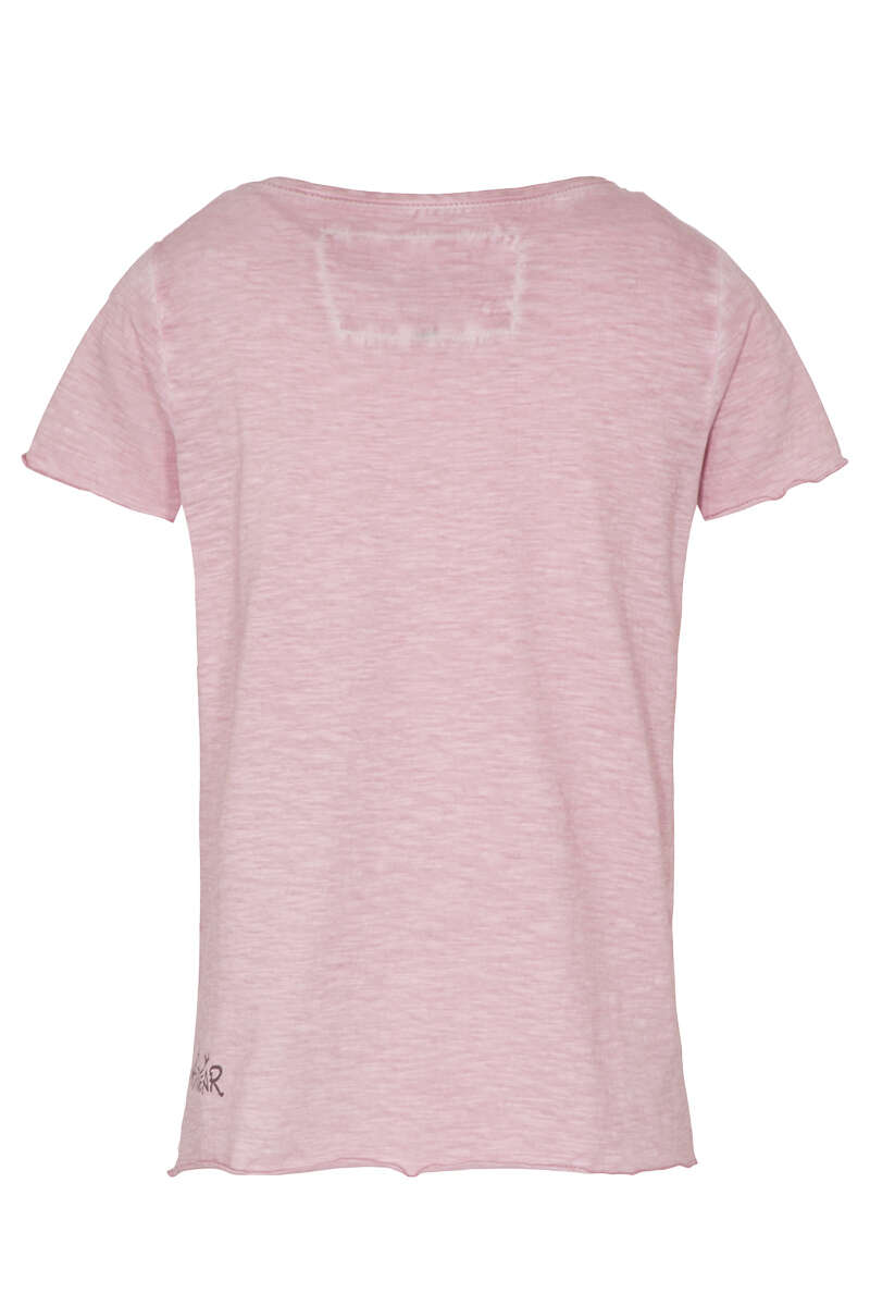 Damen T-Shirt 'Berg narrisch' rosa Bild 2