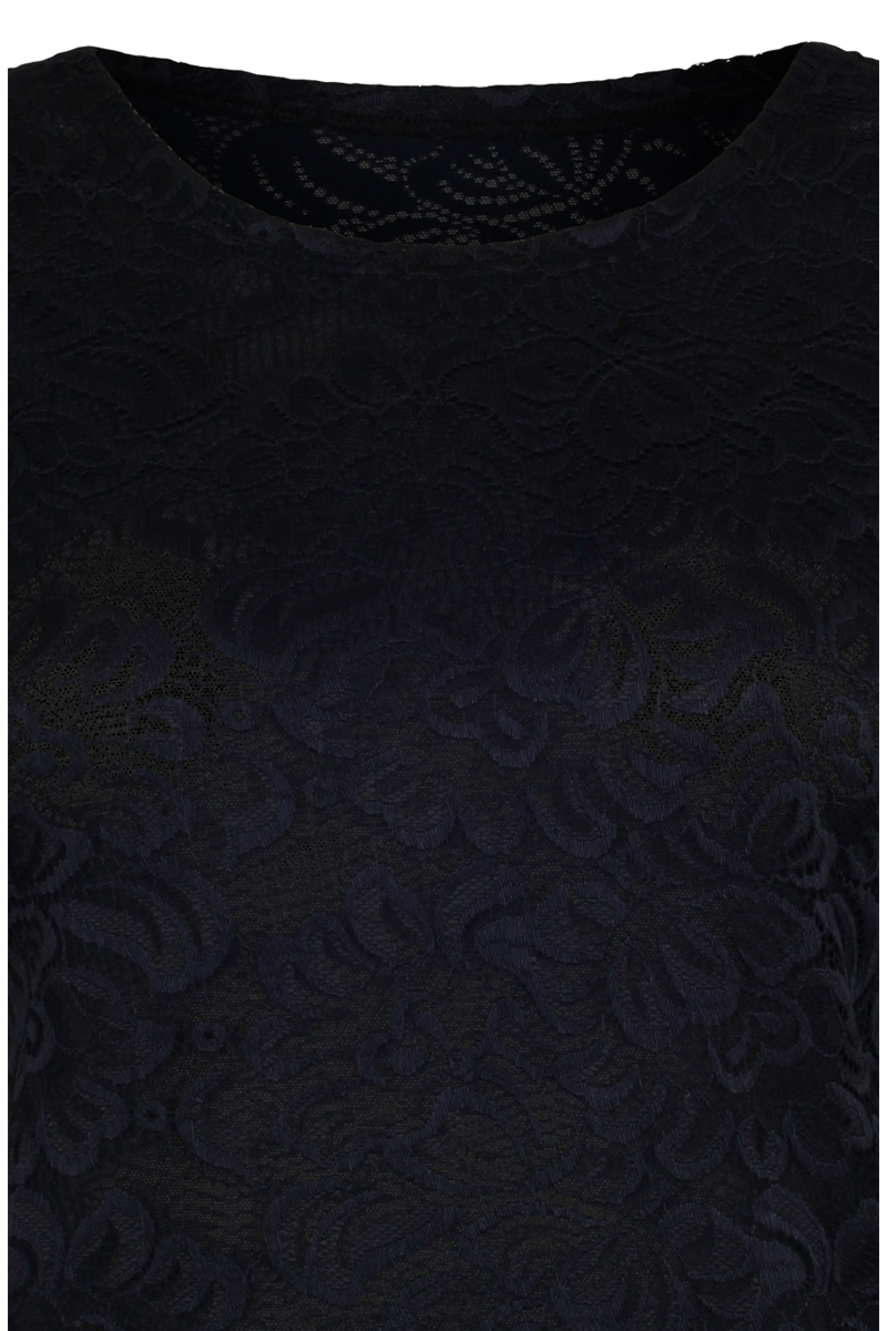 Damen Trachtenshirt aus Spitze marine Bild 2