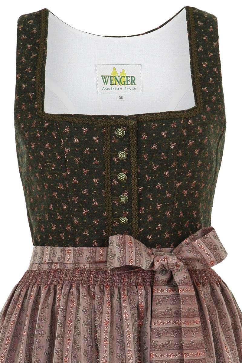 Mdi Dirndl grn altrosa Bild 2