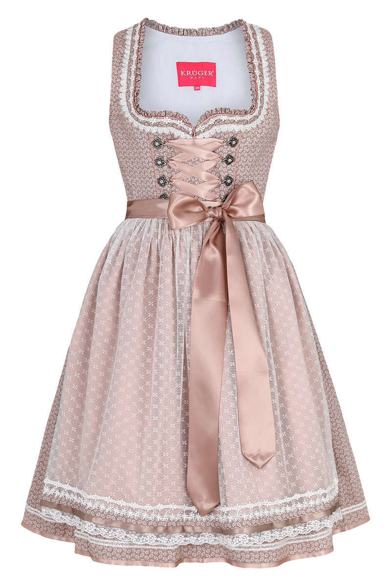 Mini Dirndl altrosa