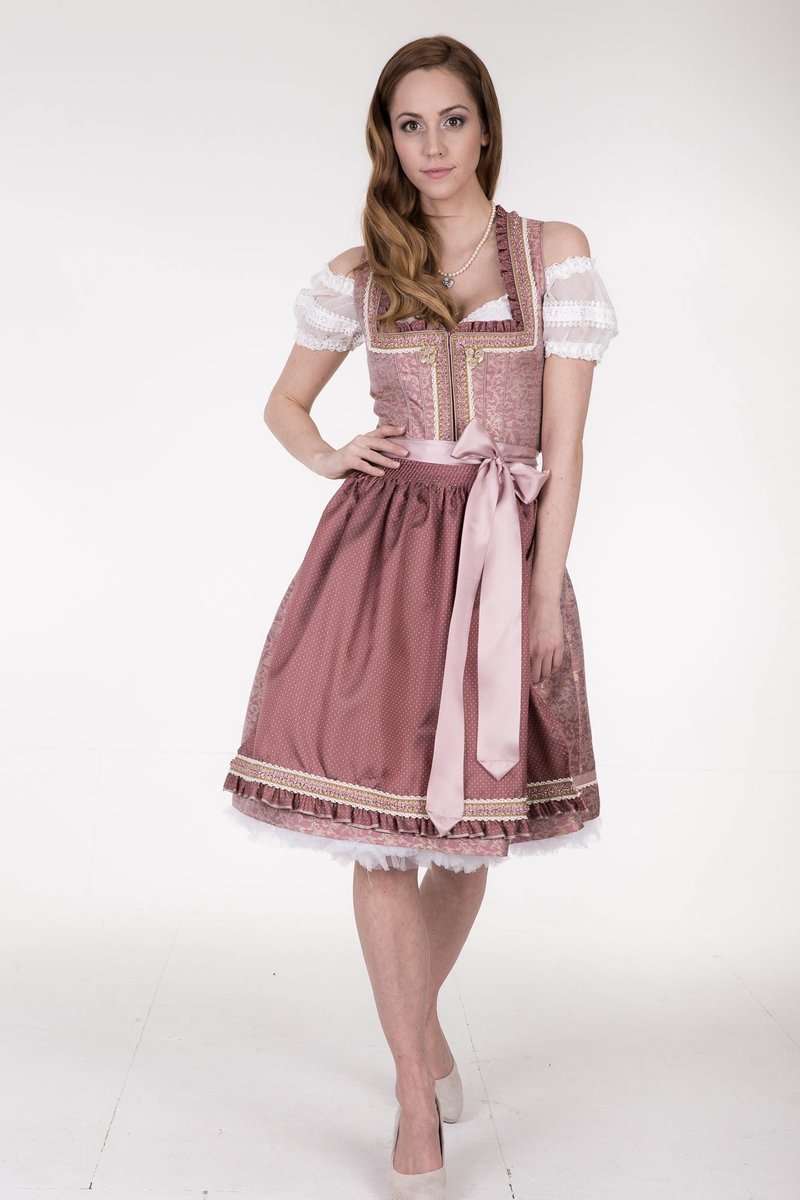 Dirndl kurz ros Bild 2