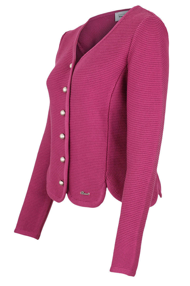 Dirndljacke Strick pink Bild 2