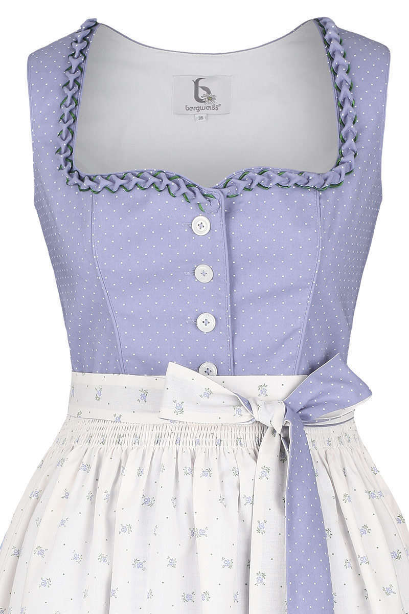 Waschdirndl hellblau Bild 2