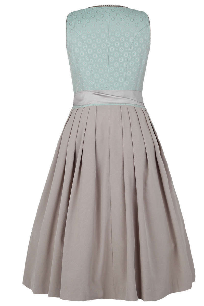 Dirndl midi Pastellfarben aqua Bild 2