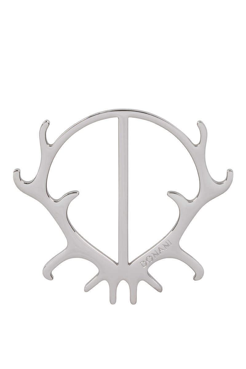 Dirndlspange fr Schrze Tuchspange Geweih silber