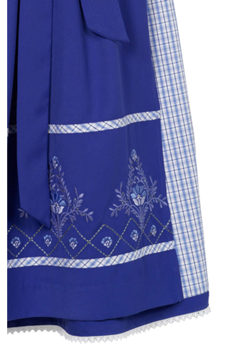 Dirndl midi kariert Blau Bild 2