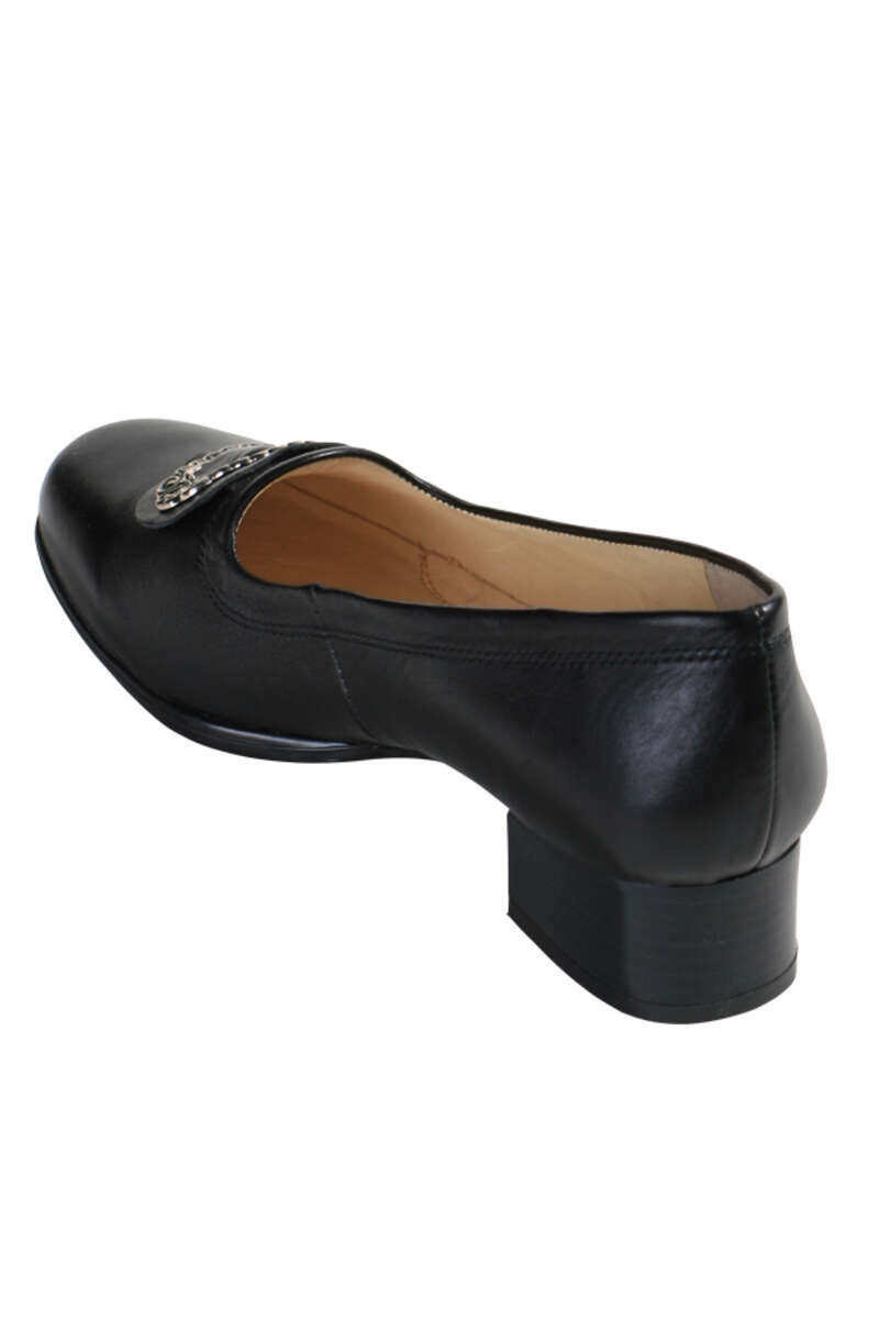 Dirndl Pumps schwarz Leder Bild 2