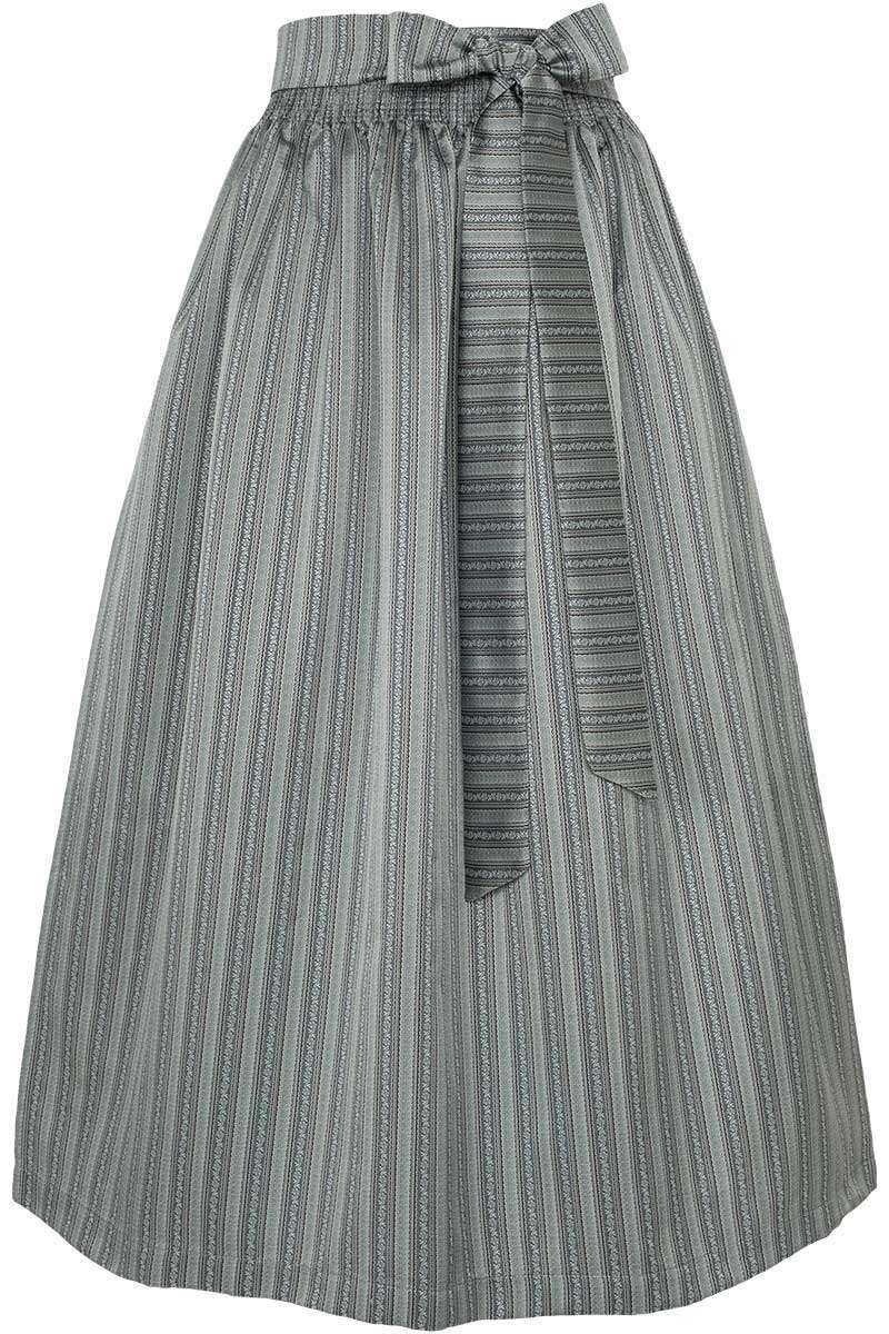 Dirndl-Schrze 90cm grau