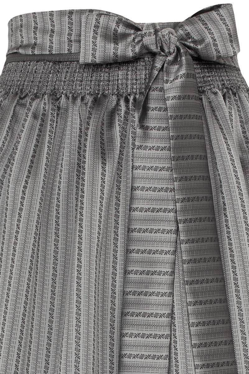 Dirndl-Schrze 70cm grau Bild 2