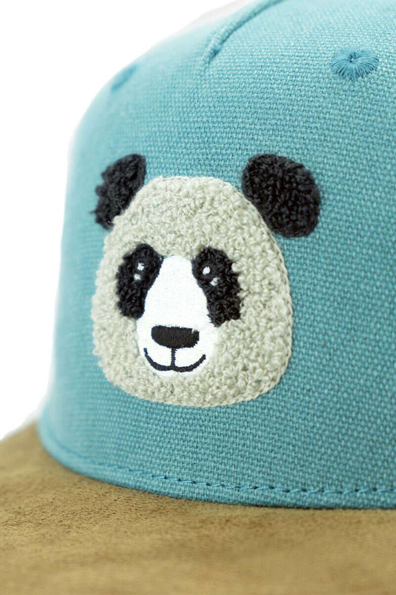 Schirmmtze Panda unisize trkis minze Bild 2