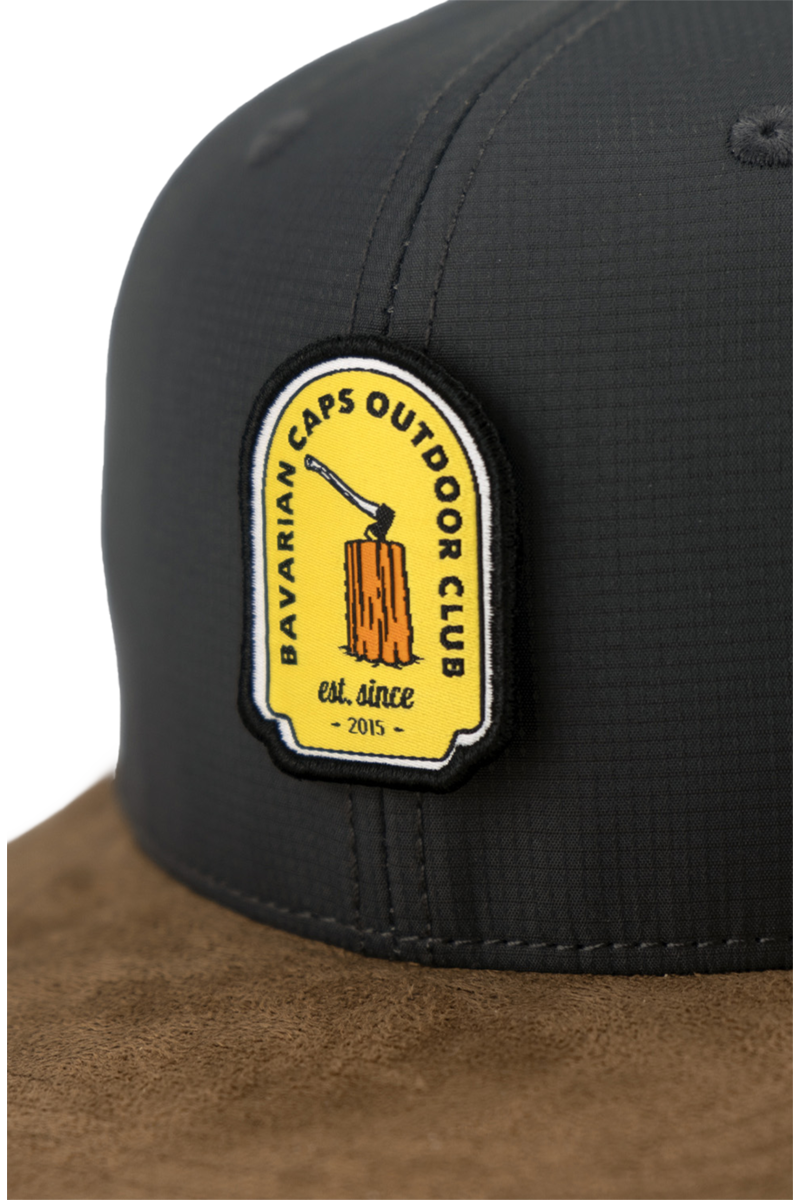 Snapback-Cap 'Outdoor Club' anthrazit Bild 2